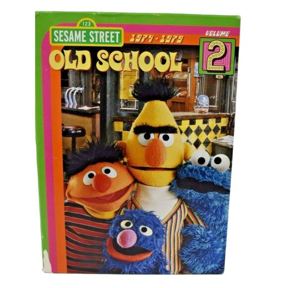 Sesame Street Old School Vol. 2: 1974-1979 DVD, 2007, 3-Disc Set - Picture 1 of 5